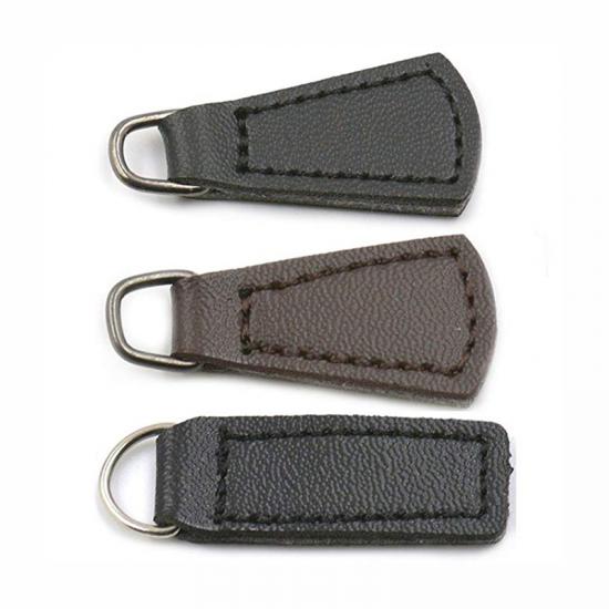 Wholesale PU Leather Zipper Puller 