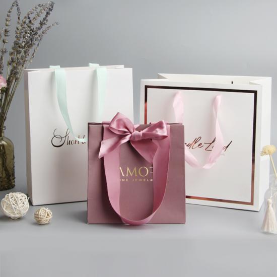 Luxury gift bags from custom paper